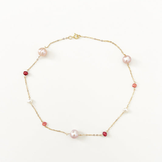 Champagne, Red, Orange & White