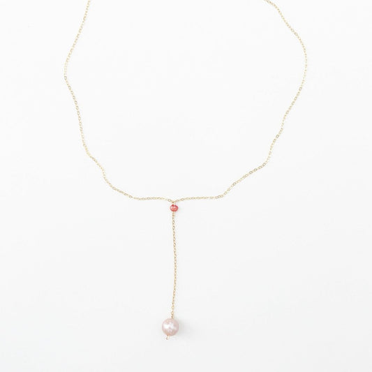 Champagne & Orange Lariat