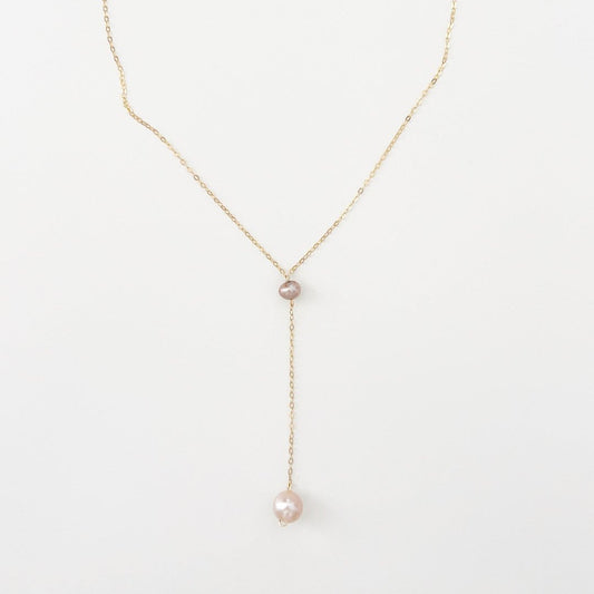 Champagne & Mocha Lariat
